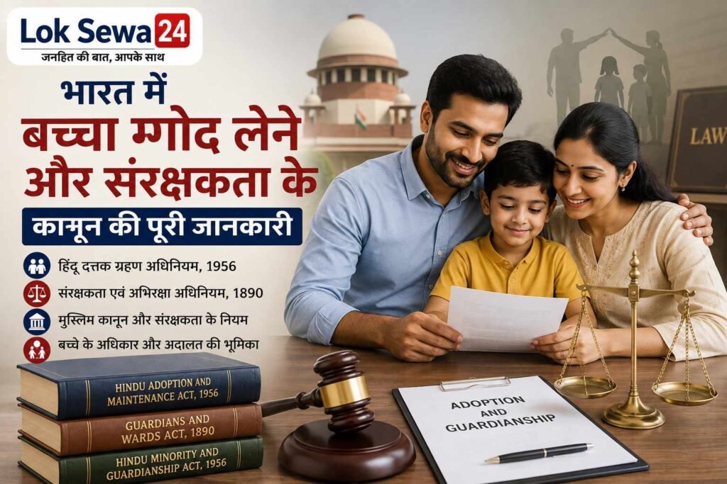 भारत में बच्चा गोद लेने और संरक्षकता कानून
