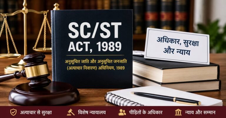 SC/ST Act और सामान्य आपराधिक कानून