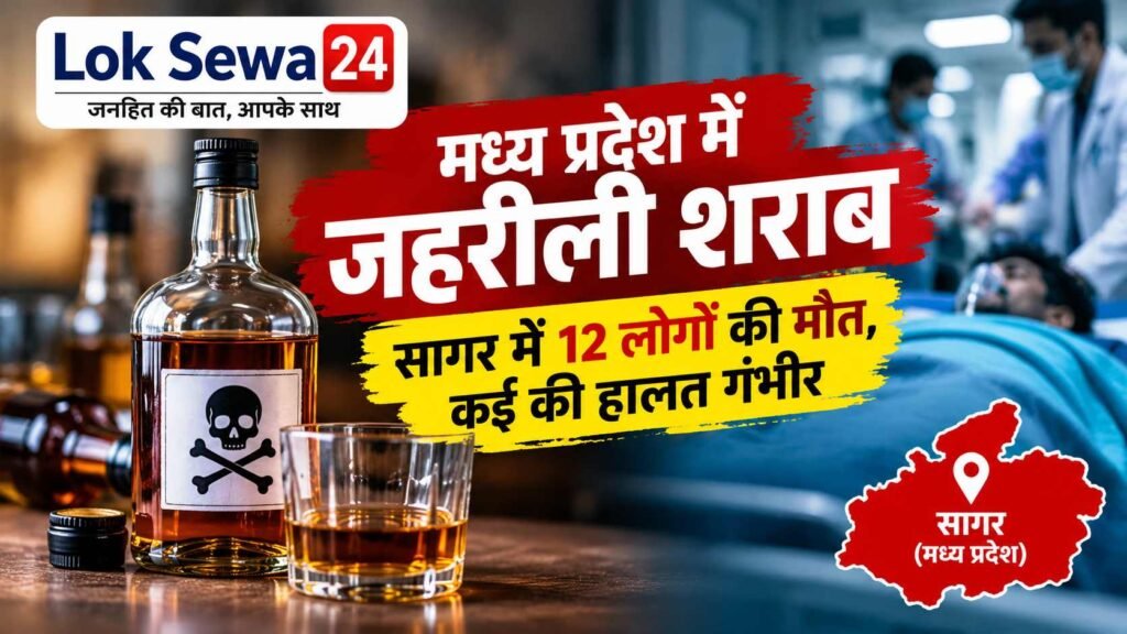 MP Sagar Poisonous Liquor: जहरीली शराब से 12 की मौत, कई गंभीर