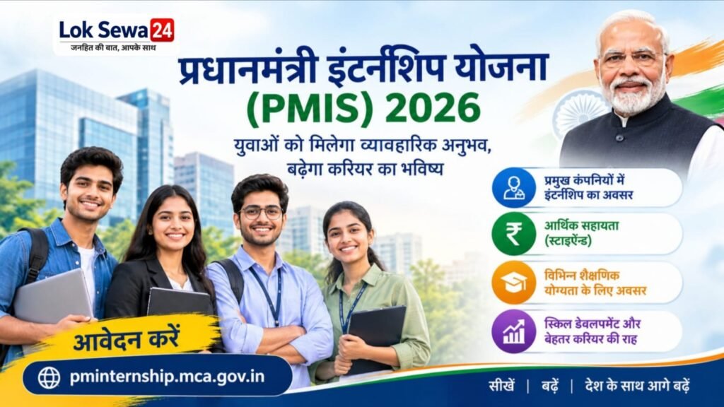 प्रधानमंत्री इंटर्नशिप योजना 2026: पात्रता, लाभ और आवेदन प्रक्रिया